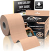 Physix Gear Sport Kinesiology Tape 2" x 16.5' Pro (Beige) 1 Pack