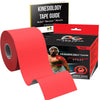 Physix Gear Sport Kinesiology Tape 2" x 16.5' Pro (Red) 1 Pack