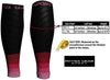 Calf Compression Sleeve for Men & Women (Black & Pink)