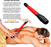 Muscle Roller Stick by Physix Gear Sport with Free Ebook (RED)