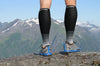 Calf Compression Sleeve for Men & Women (Black & Grey)