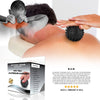 Premium Trigger Point Spiky Massage Balls - Xtra-Firm (BLACK) 9cm