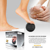 Premium Trigger Point Spiky Massage Balls - Xtra-Firm (BLACK) 9cm