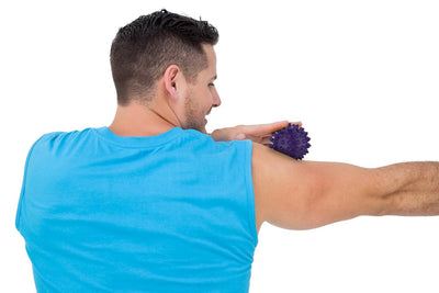 Premium Trigger Point Spiky Massage Balls - Medium Soft (PURPLE) 7cm