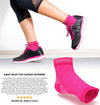 Plantar Fasciitis Compression Sleeves PAIR - (PINK)