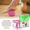 Premium Trigger Point Spiky Massage Balls - Xtra-Firm (PINK) 9cm