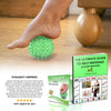 Premium Trigger Point Spiky Massage Balls - Xtra-Firm (GREEN) 9cm