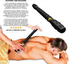 Muscle Roller Stick by Physix Gear Sport with Free Ebook (BLACK)