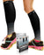 Calf Compression Sleeve for Men & Women (Black & Grey)